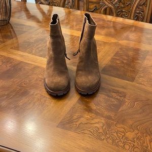 Tory Burch Brown Suede Boots